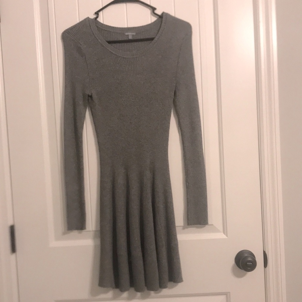 Sweater dress, long sleeves